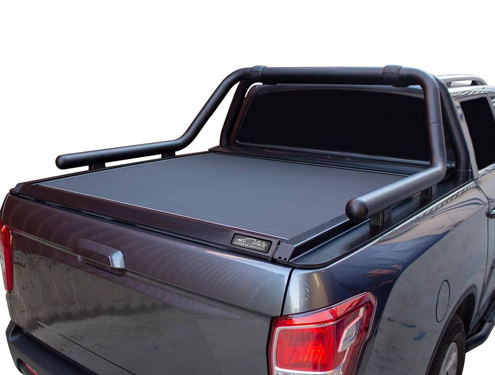 Isuzu D-Max  Sürgülü Bagaj Kapama Siyah 2005-2012 Arası