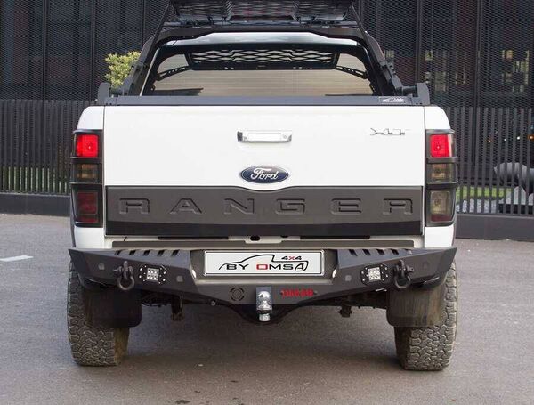 Ford Ranger Dakar Çelik Arka Tampon Ledli Sensörlü 2011-2022 Arası