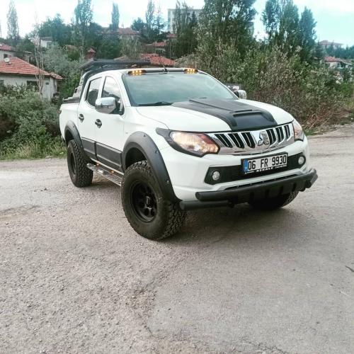 Mitsubishi L200 2015 ve 2018 arası uyumlu  çamurluk seti