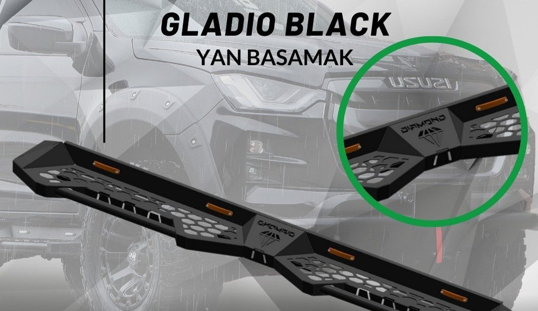 Gladio Black Yan Basamak  2016+