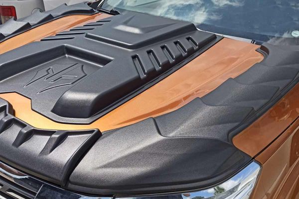 Nissan Navara Dragon Ön Kaput Rüzgarlığı 3 Parça 2016 ve Sonrası